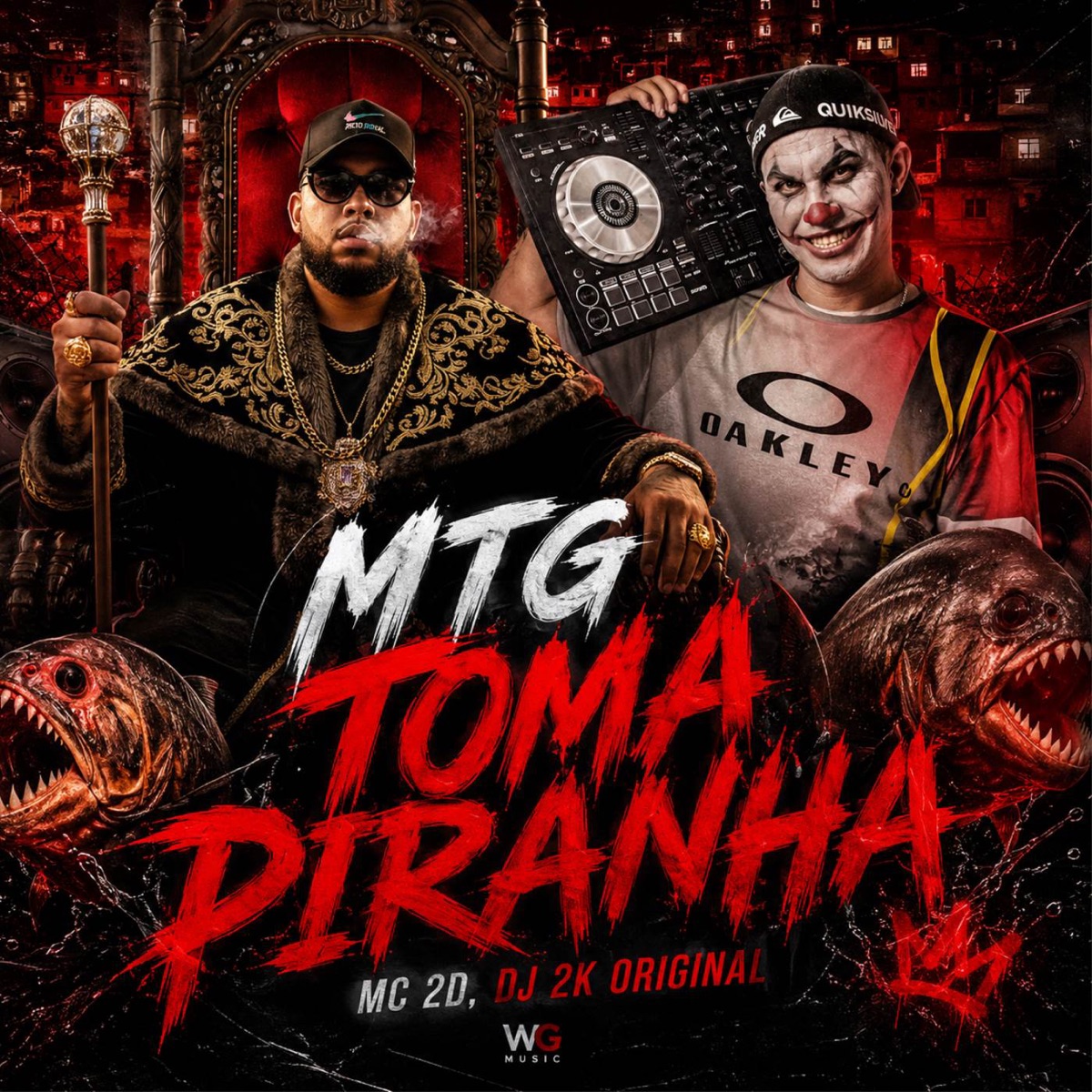 MTG Toma Piranha - Single by MC 2D & DJ 2K Original album cover