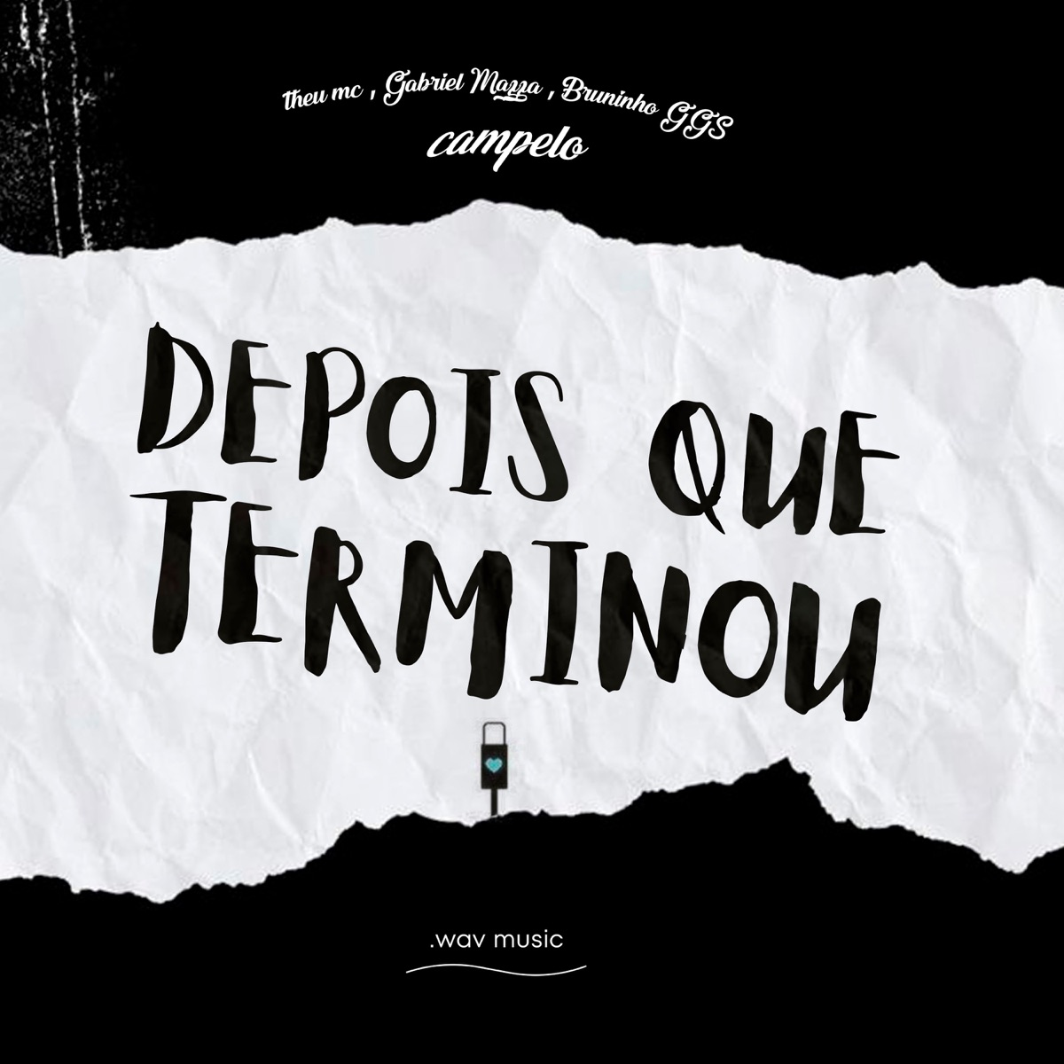 Depois Que Terminou - Single by MC Theu, Gabriel Mazza & Bruninho Gg’s album cover