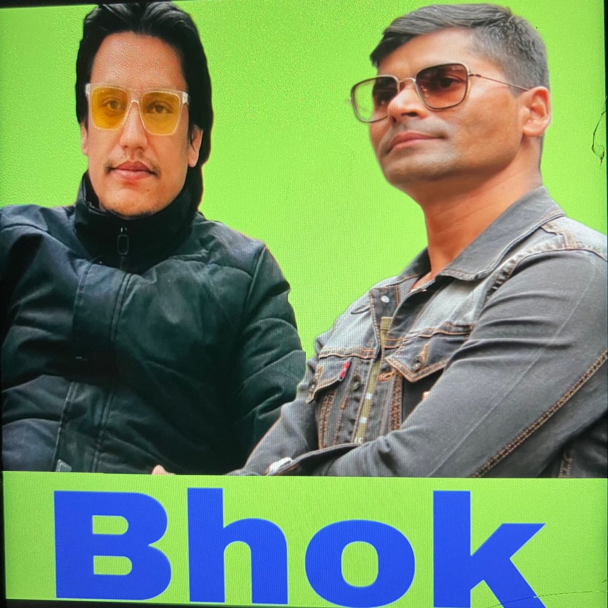 Bhok (Freestyle) [feat. Krishna K.C] - Single by Lekhraj Giri album cover
