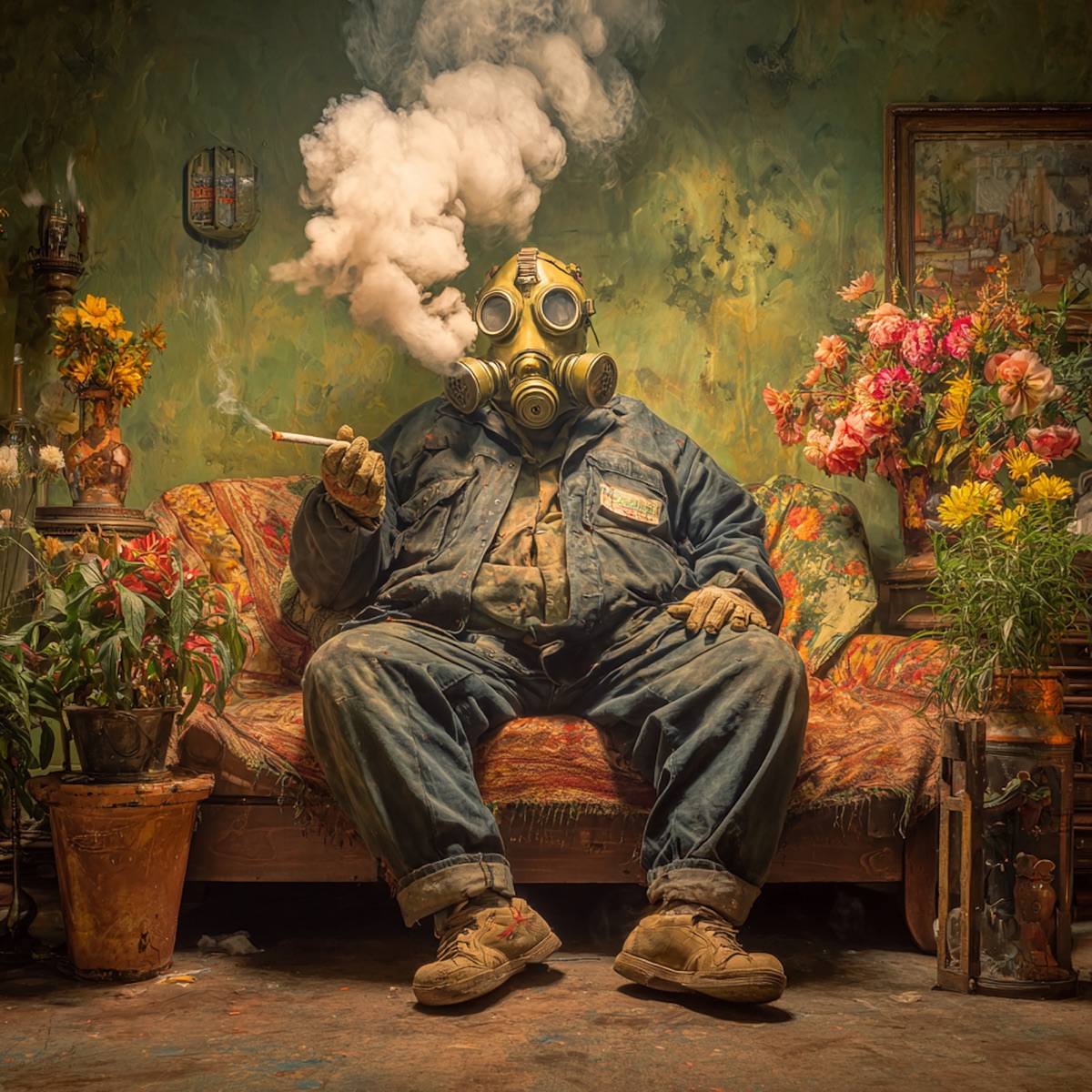 Haschhusten - EP by Karmo Kaputto & HOLZBASS album cover