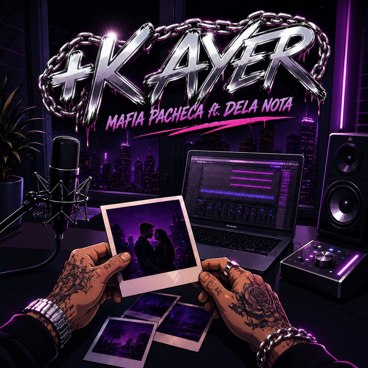 + K Ayer (feat. DeLa Nota) - Single by Mafia Pacheca album cover