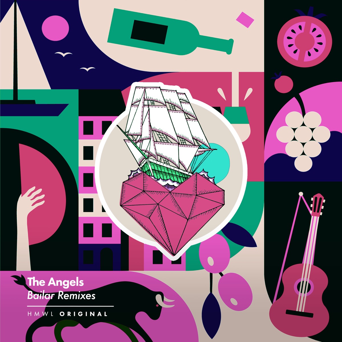 Bailar - EP by The Angels & HMWL album cover