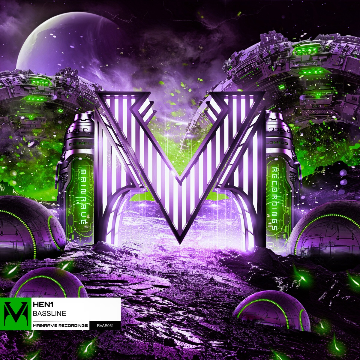 Bassline - Single by HEN1 album cover