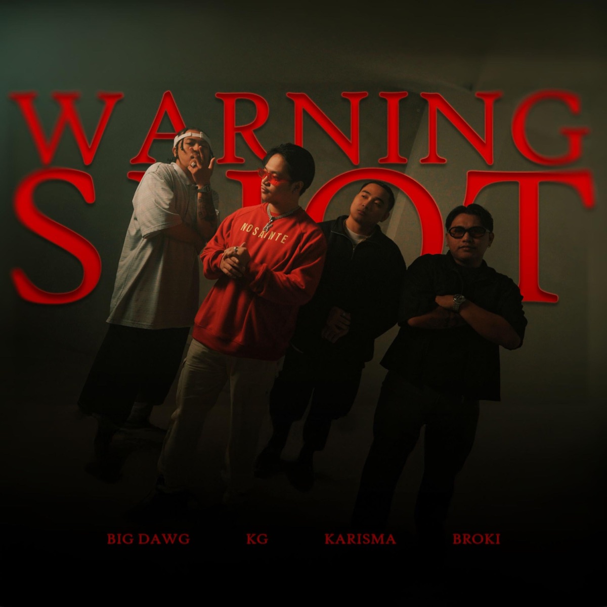 Warning Shot (feat. Karisma, Big Dawg & Broki Serina) - Single by Kenneth Guintu album cover