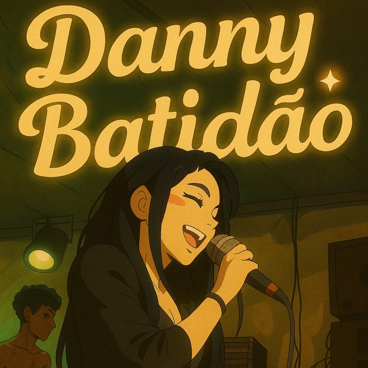 A Mala É Falsa Amor (Ao Vivo) - Single by Danny Batidão Ofc album cover