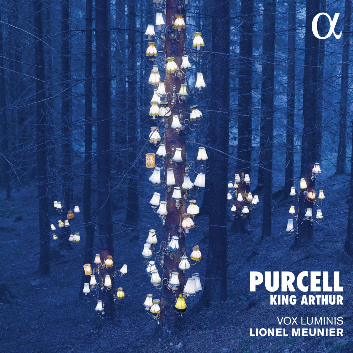 Purcell: King Arthur by Vox Luminis, Lionel Meunier, Stefanie True, Robert Buckland, Caroline Weynants, Marcus Farnsworth, Olivier Berten, Sophie Junker, Zsuzsi Tóth, Sebastian Myrus, Daniel Egersema, Jan Kullmann, David Lee & Sebastien Myrus album cover