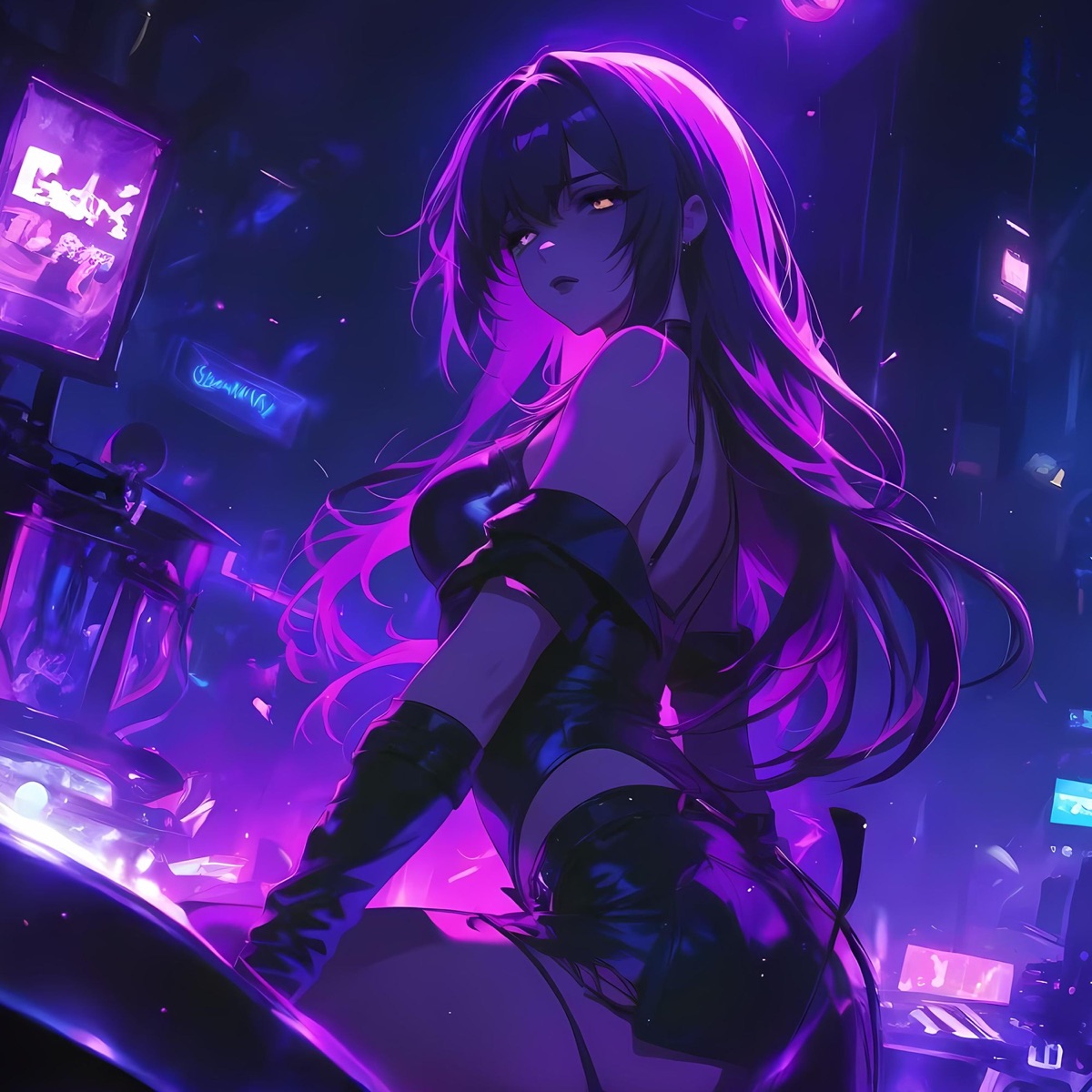 I Don't Feel A Thing (feat. Lidnesty) [Nightcore] - Single by Cherry 葵 Nightcore album cover