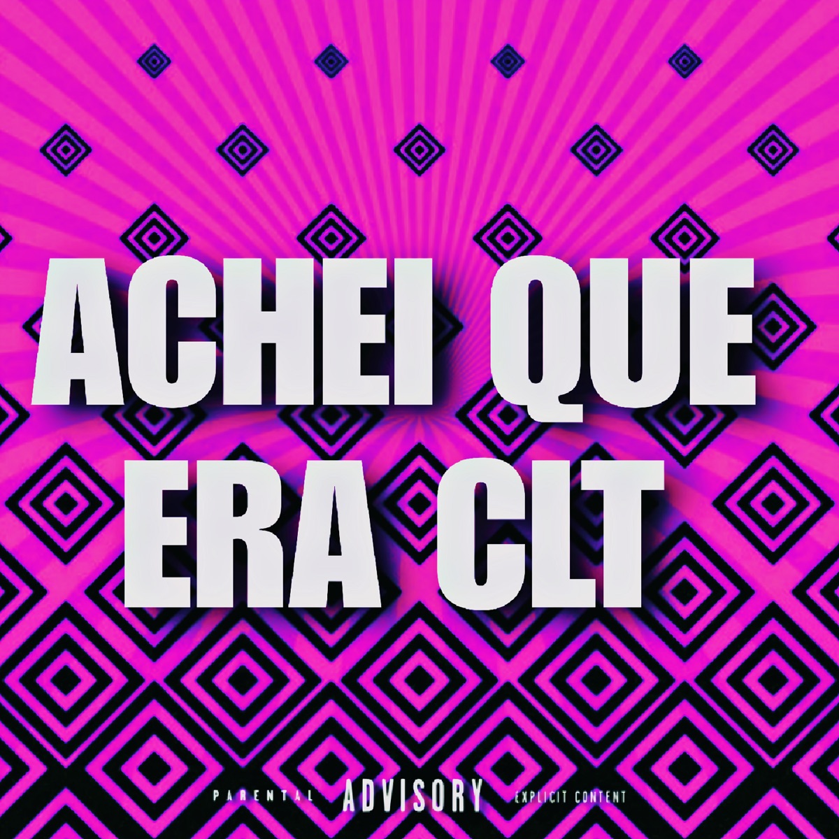 Achei Que Era Clt - Single by Dj Binho Alvarenga album cover