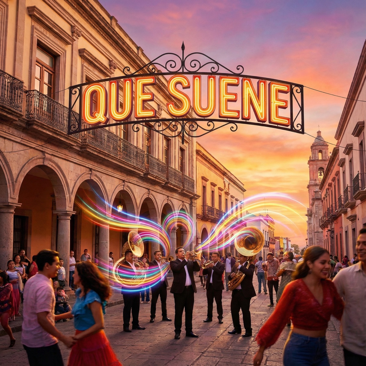 Que Suene - Single by El Triangulo R & Dan Kidd album cover