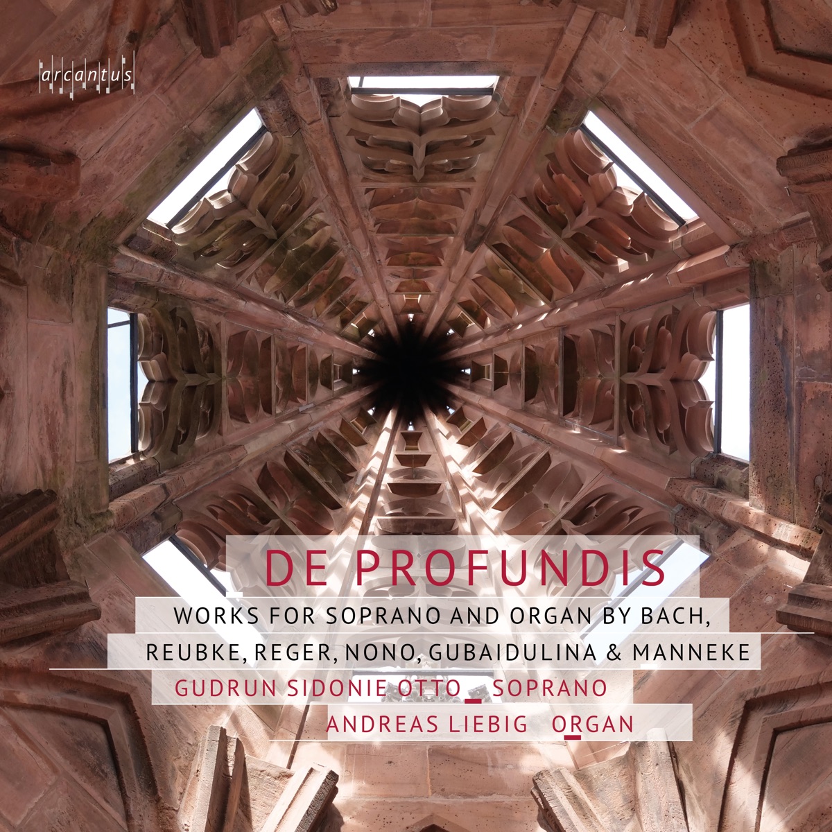 De profundis: Works for Soprano & Organ by Andreas Liebig & Gudrun Sidonie Otto album cover