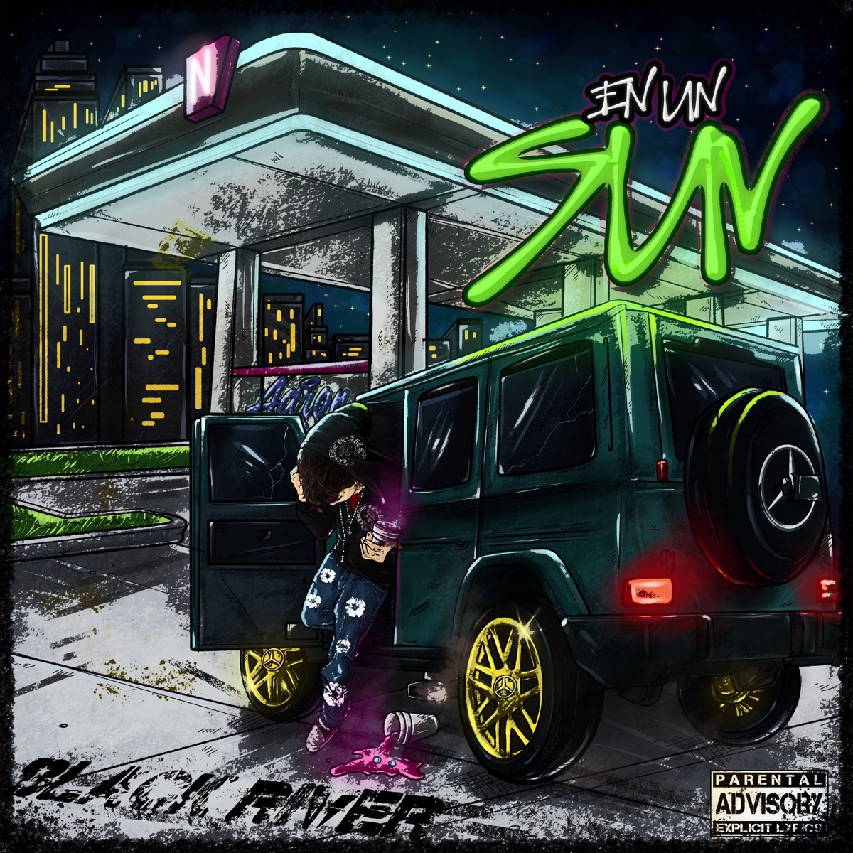 En un Suv - Single by nz0! album cover