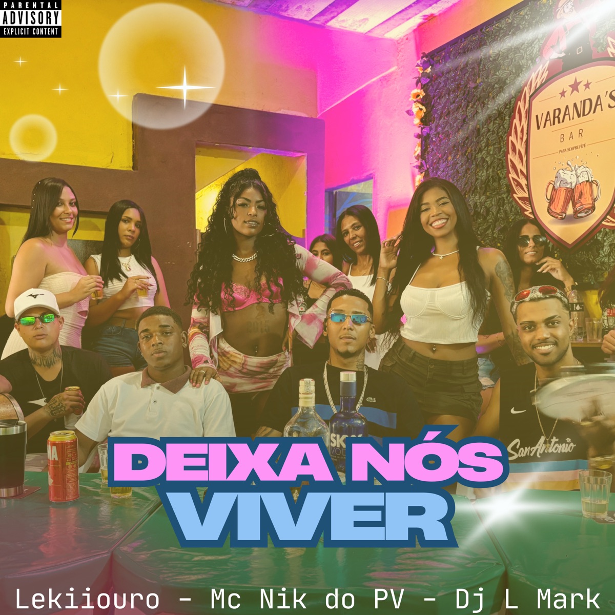 Deixa Nós Viver - Single by lekiiouro, Mc Nik do PV & DJ L Mark album cover