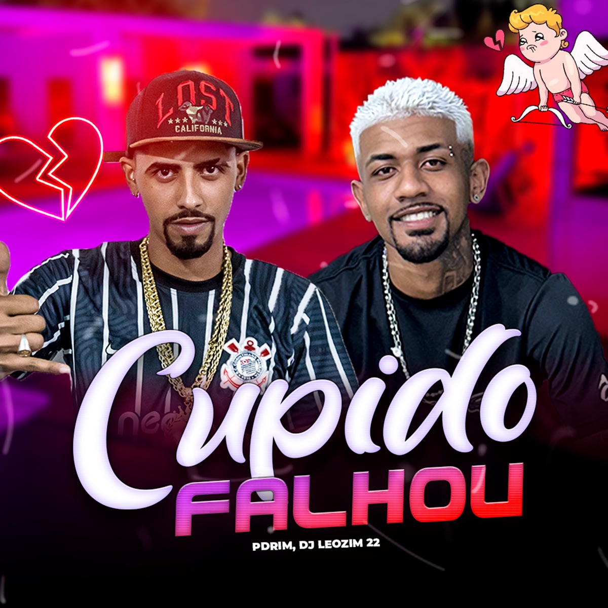 Cupido Falhou - Single by Pdrim & Dj Leozim 22 album cover