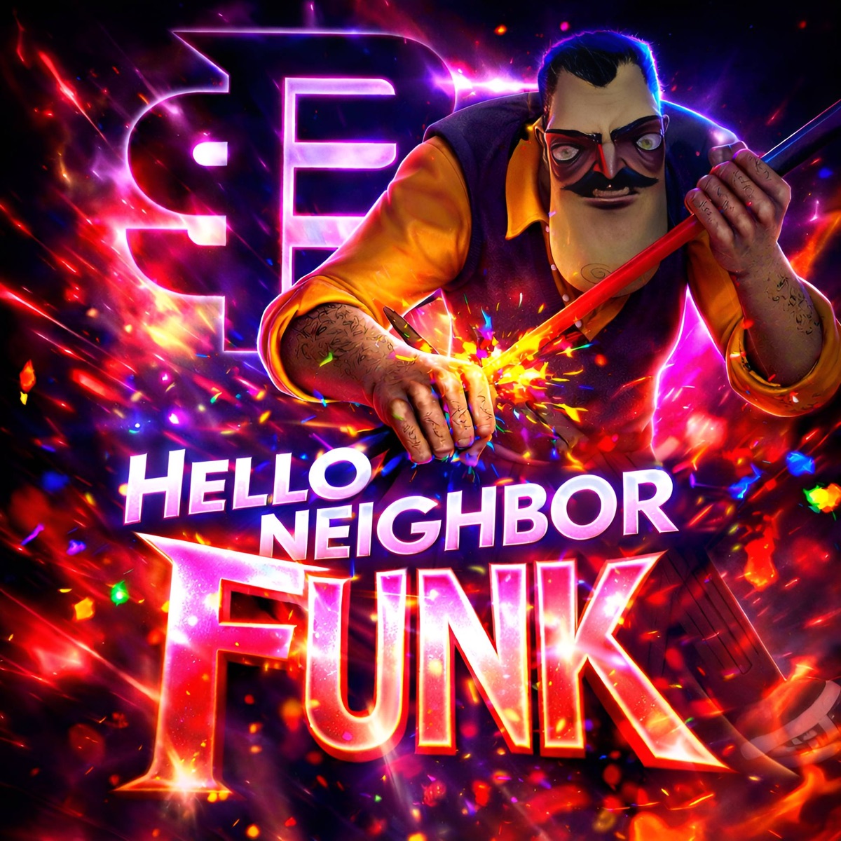 HELLO NEIGHBOR FUNK - EP by evxlshvdow邪惡, DJ ZIRCON & GAWIIKS album cover