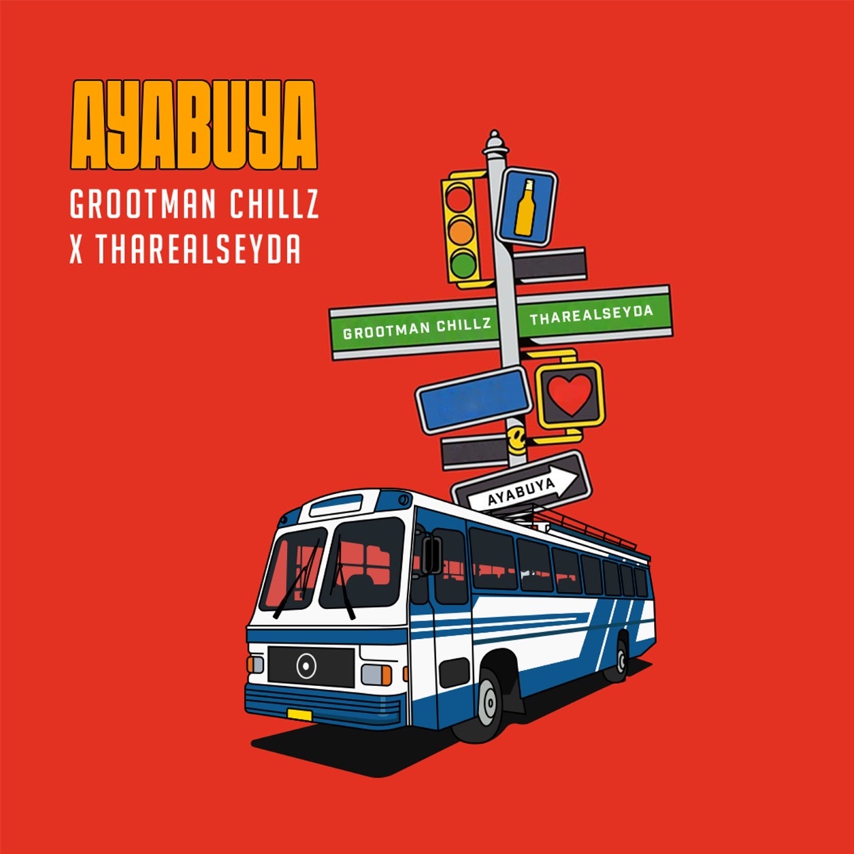 Ayabuya - Single by ThaRealSeYda & Grootman Chillz album cover