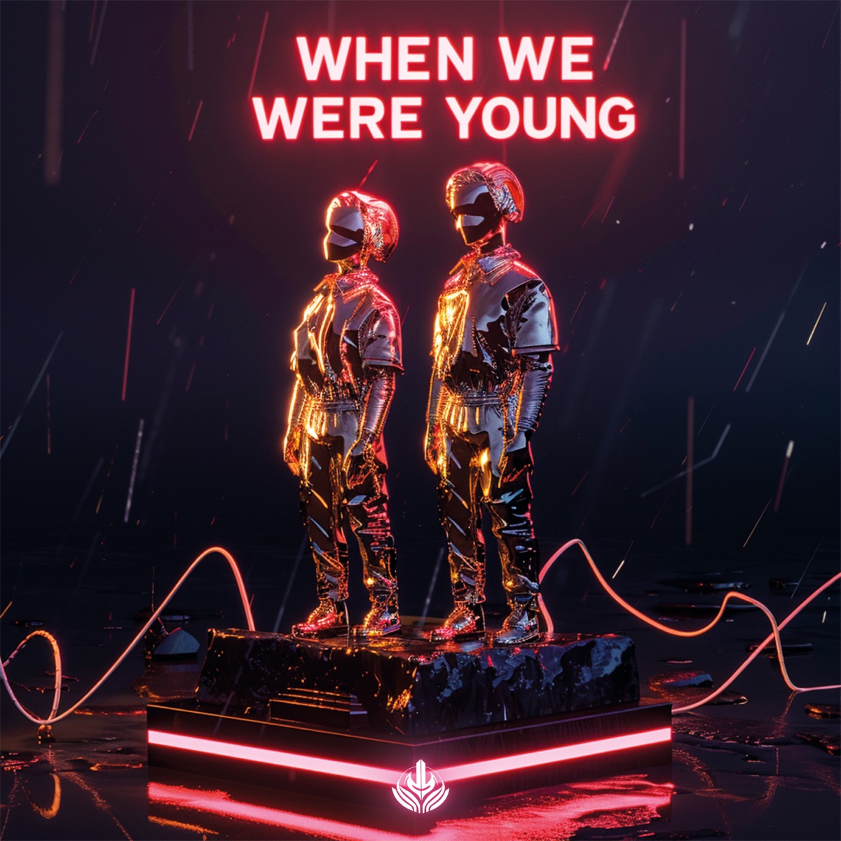 When We Were Young (Hypertechno Cover) - Single by Xhall & X-Tech album cover