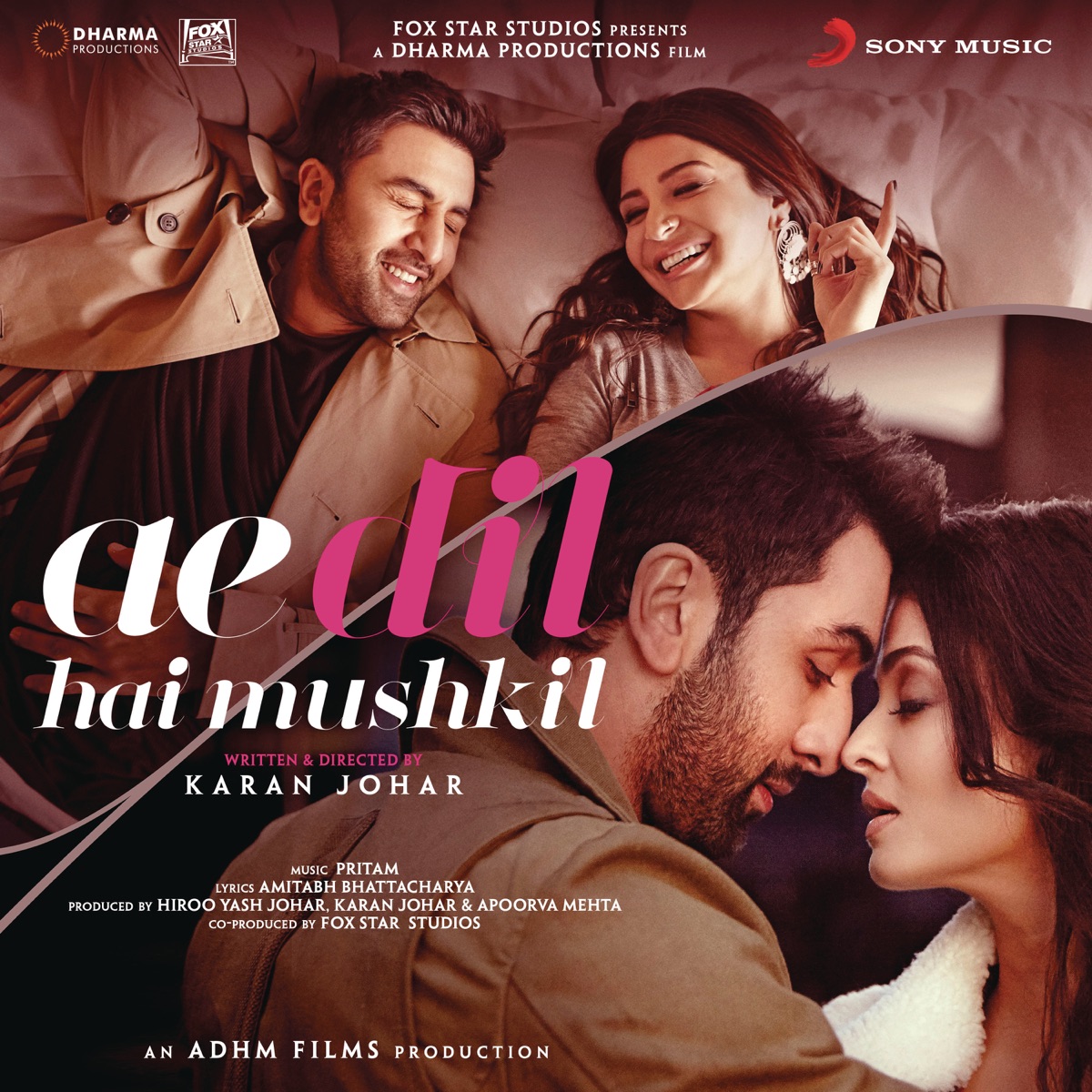 Ae Dil Hai Mushkil (Original Motion Picture Soundtrack) by Pritam album cover