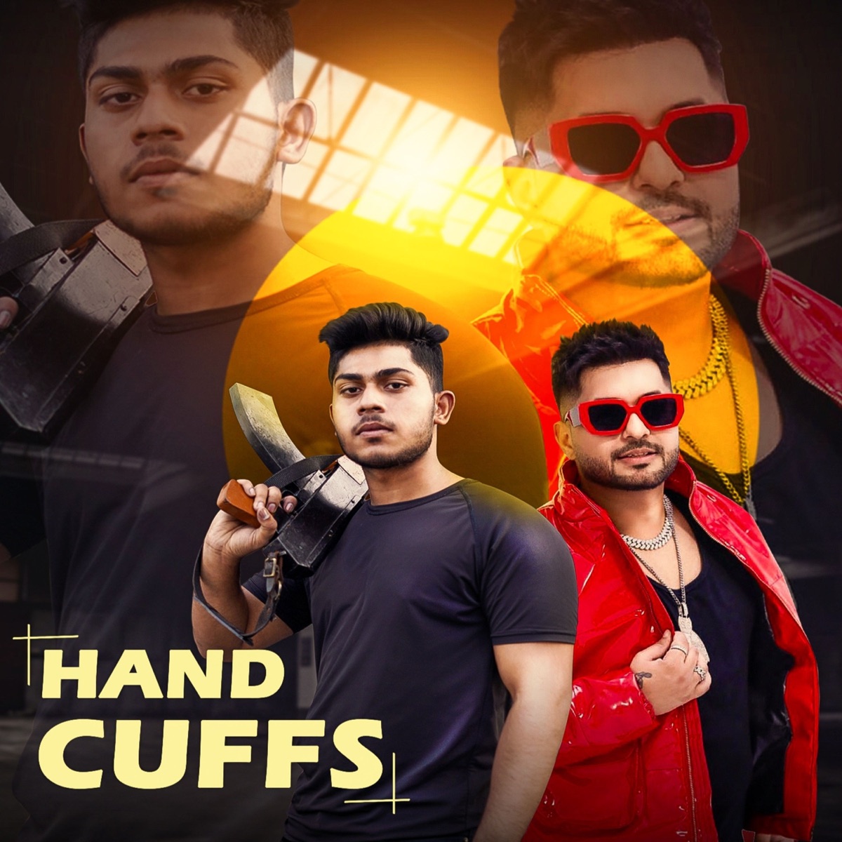 HANDCUFFS - Single by Vishal Hulaniya & Star Boy Loc album cover