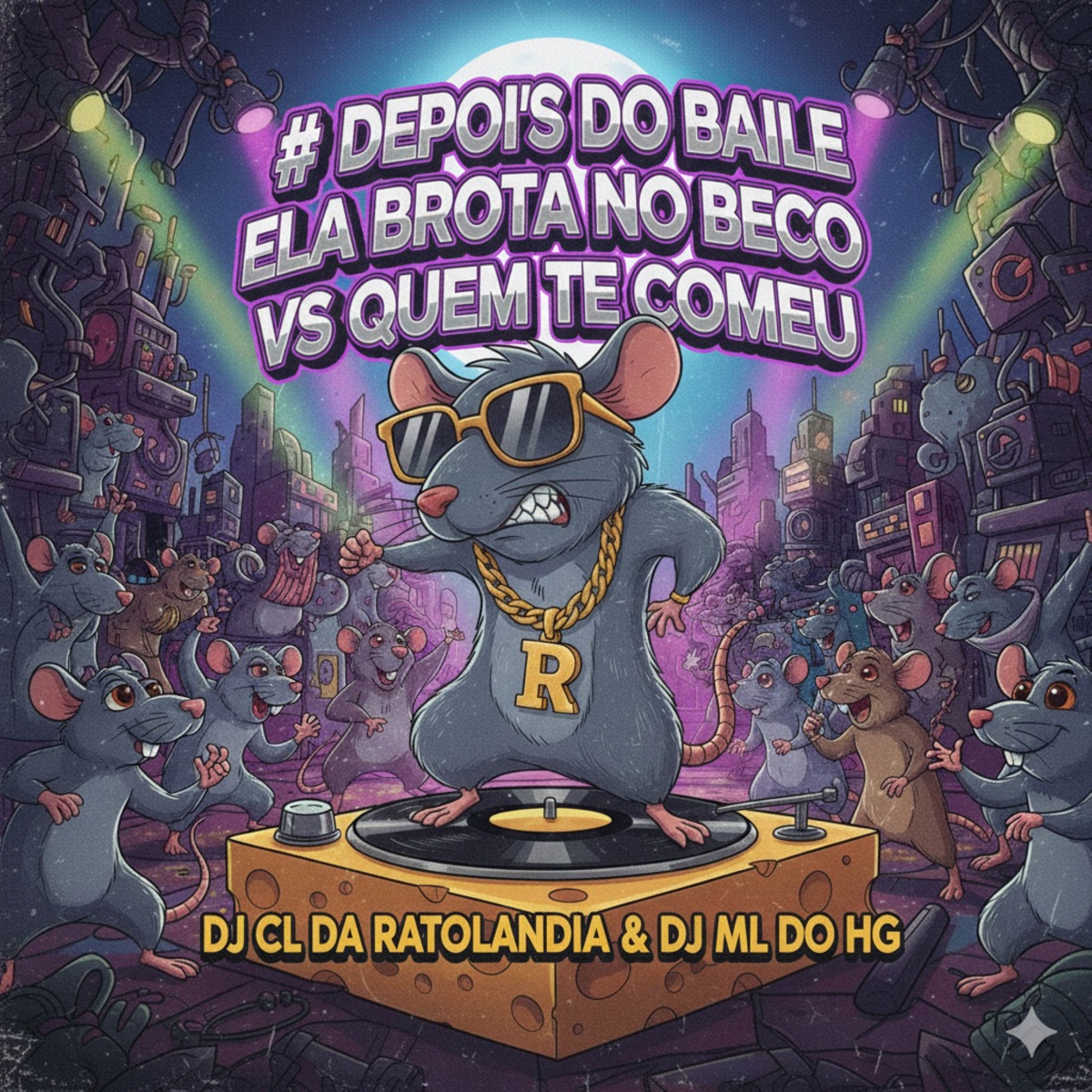 DEPOIS DO BAILE ELA BROTA NO BECO VS QUEM TE COMEU - Single by DJ CL DA RATOLANDIA & Dj Hg album cover