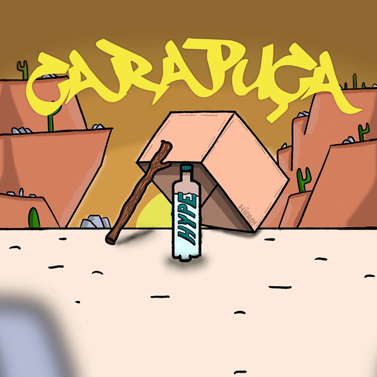 CARAPUÇA - Single by Hiero album cover