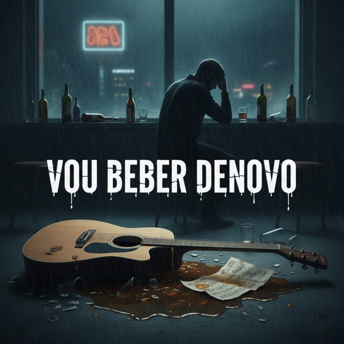 Vou Beber Denovo (Remix) - Single by braga.wav & Teodoro & Sampaio album cover
