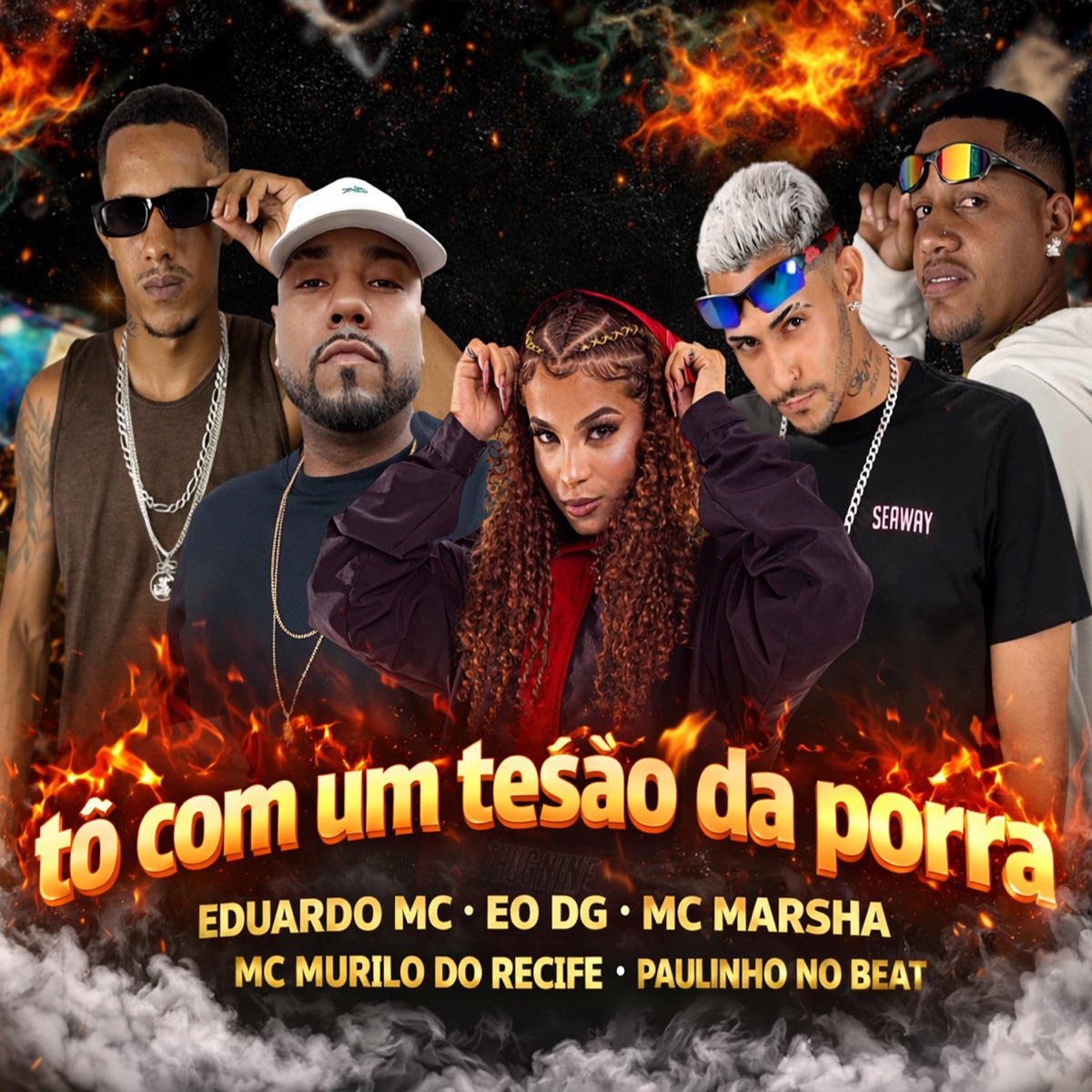 Tô Com um Tesão da Porra (feat. MC Marsha) - Single by Eduardo mc, Mc Murilo do Recife & EO DG album cover