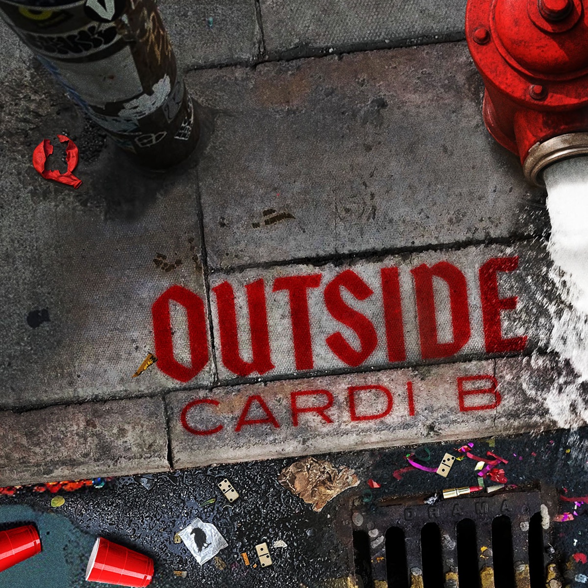 Outside (Acapella) - Single by Cardi B album cover artwork