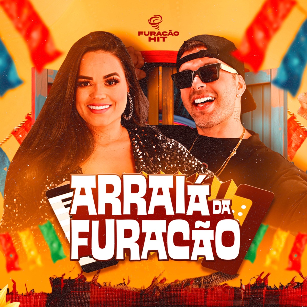 Arraiá da Furacão by Furacão Hit album cover