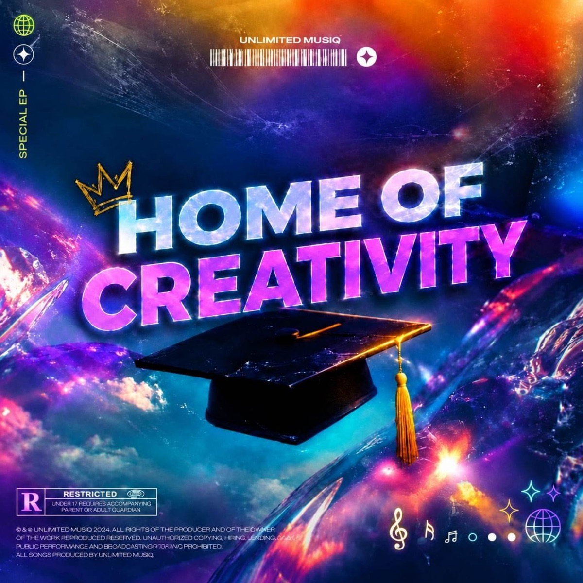 Home Of Creativity by Unlimited MusiQ album cover