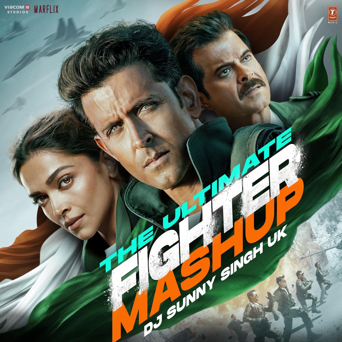 The Ultimate Fighter Mashup - Single by Benny Dayal, Shilpa Rao, Vishal-Sheykhar, Mellow D, B. Praak, Vishal Dadlani & Sheykhar Ravjiani album cover