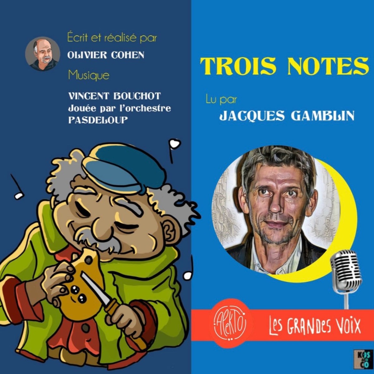 Trois notes by Alekto & Jacques Gamblin album cover