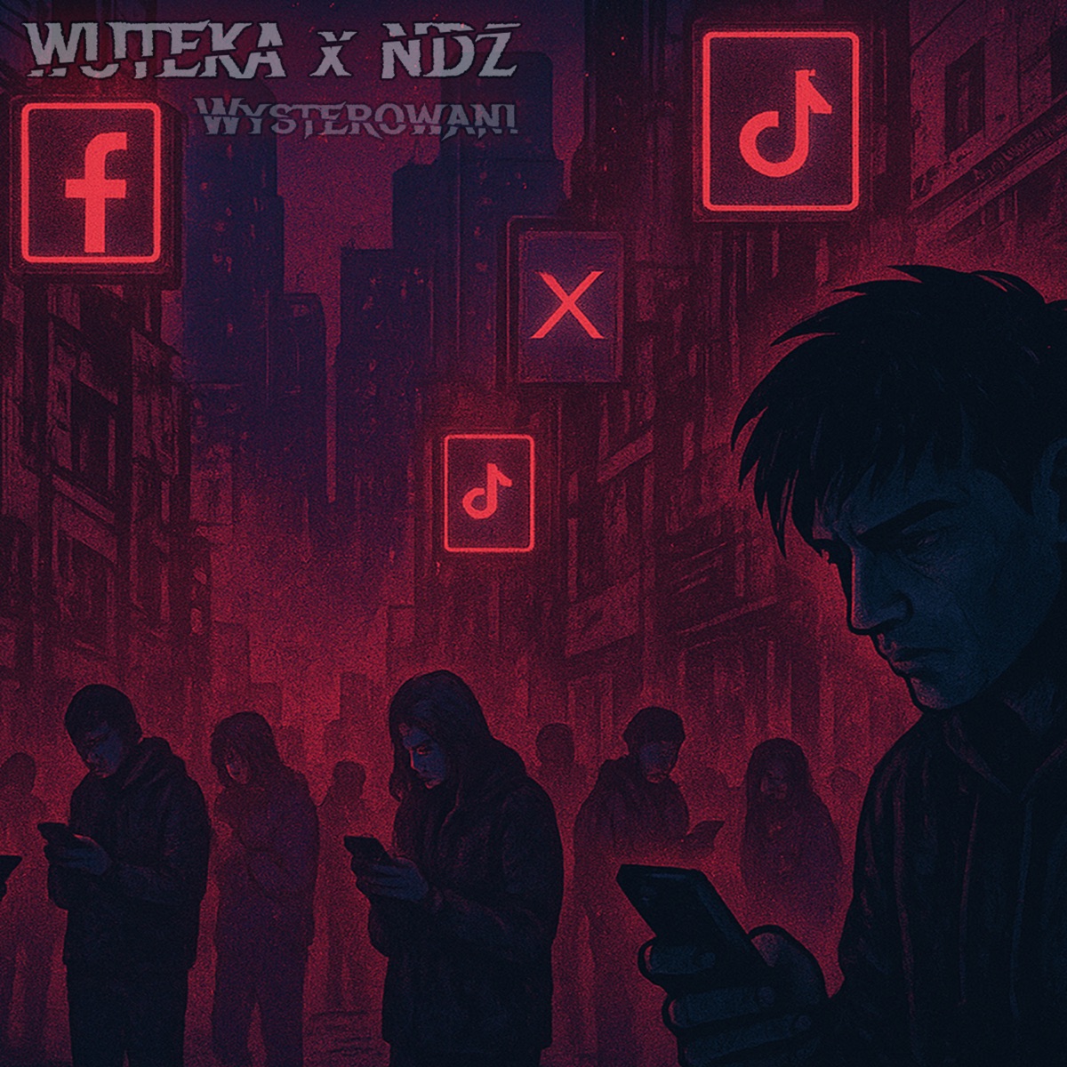 Wysterowani - Single by WUTeKA & NDZ album cover