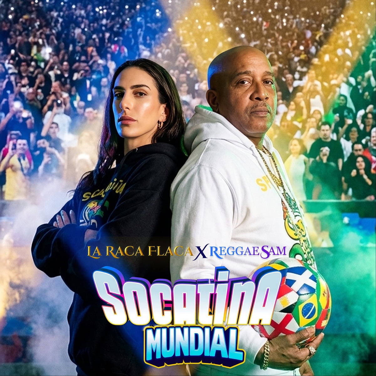 Socatina Mundial - Single by La Raca Flaca & Reggae Sam album cover