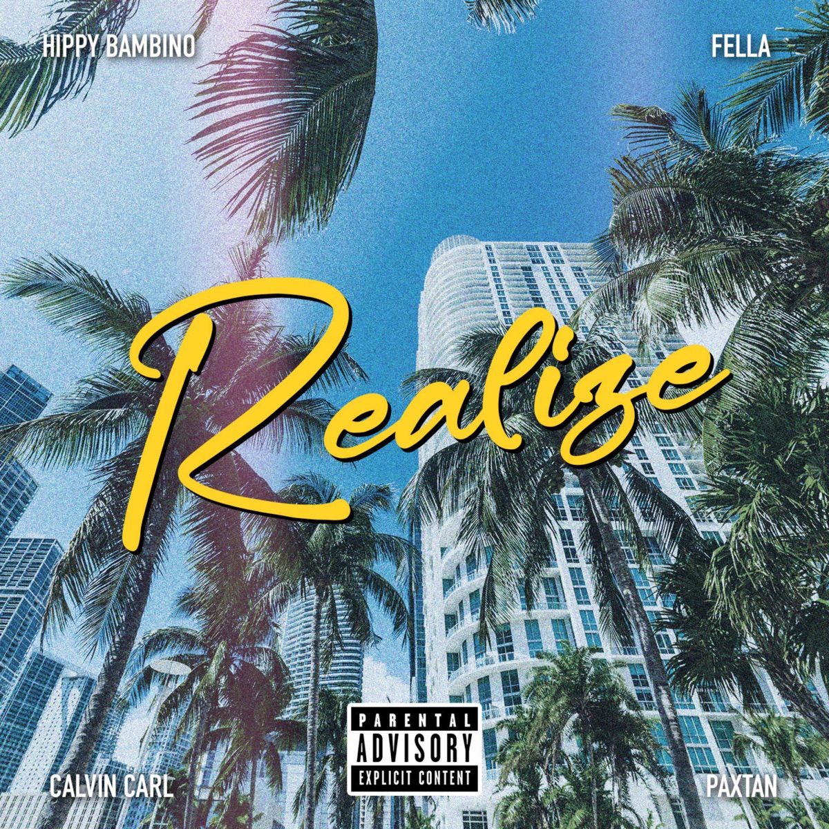 Realize (feat. Calvin Carl & Paxtan) - Single by Hippy Bambino & Fella album cover