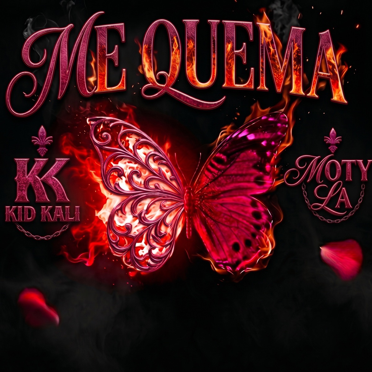 Me Quema - Single by Moty LA, Kid Kali & Zyplex album cover
