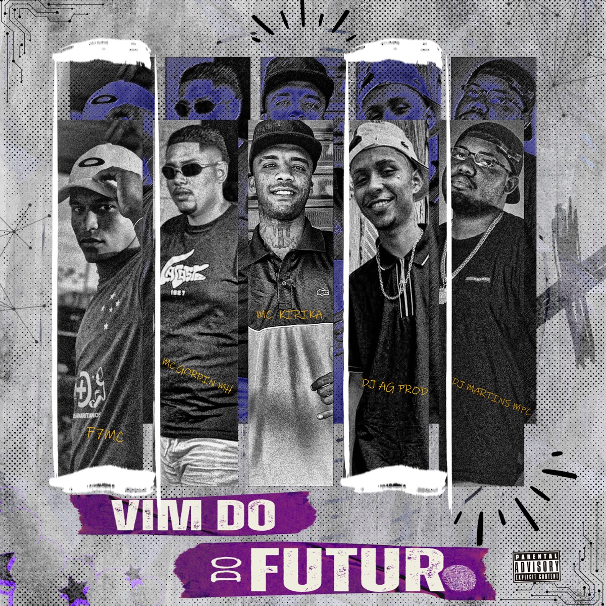 Vim do Futuro - Single by MC GORDIN MH, F7mc & Mc Kirika album cover