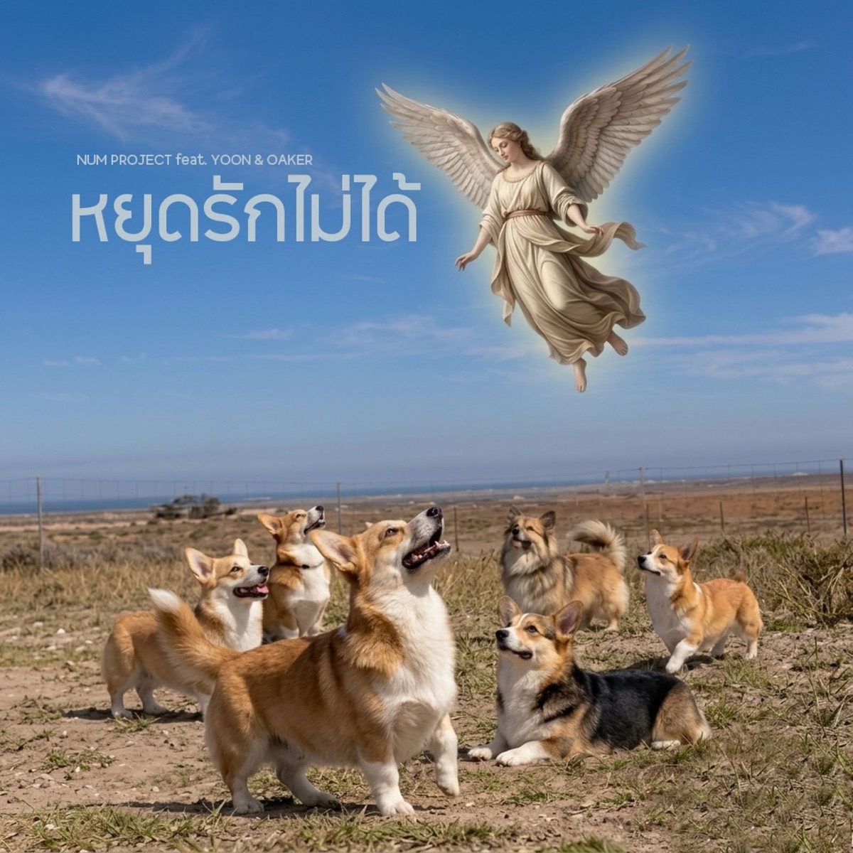 หยุดรักไม่ได้ (feat. Oaker & Yoon) - Single by Num Project album cover