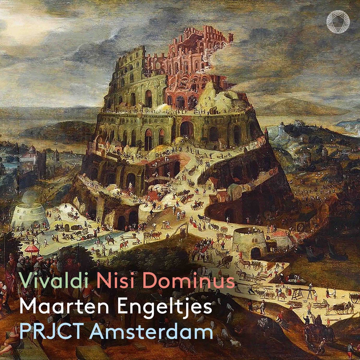 Vivaldi: Nisi Dominus by Maarten Engeltjes & PRJCT Amsterdam album cover