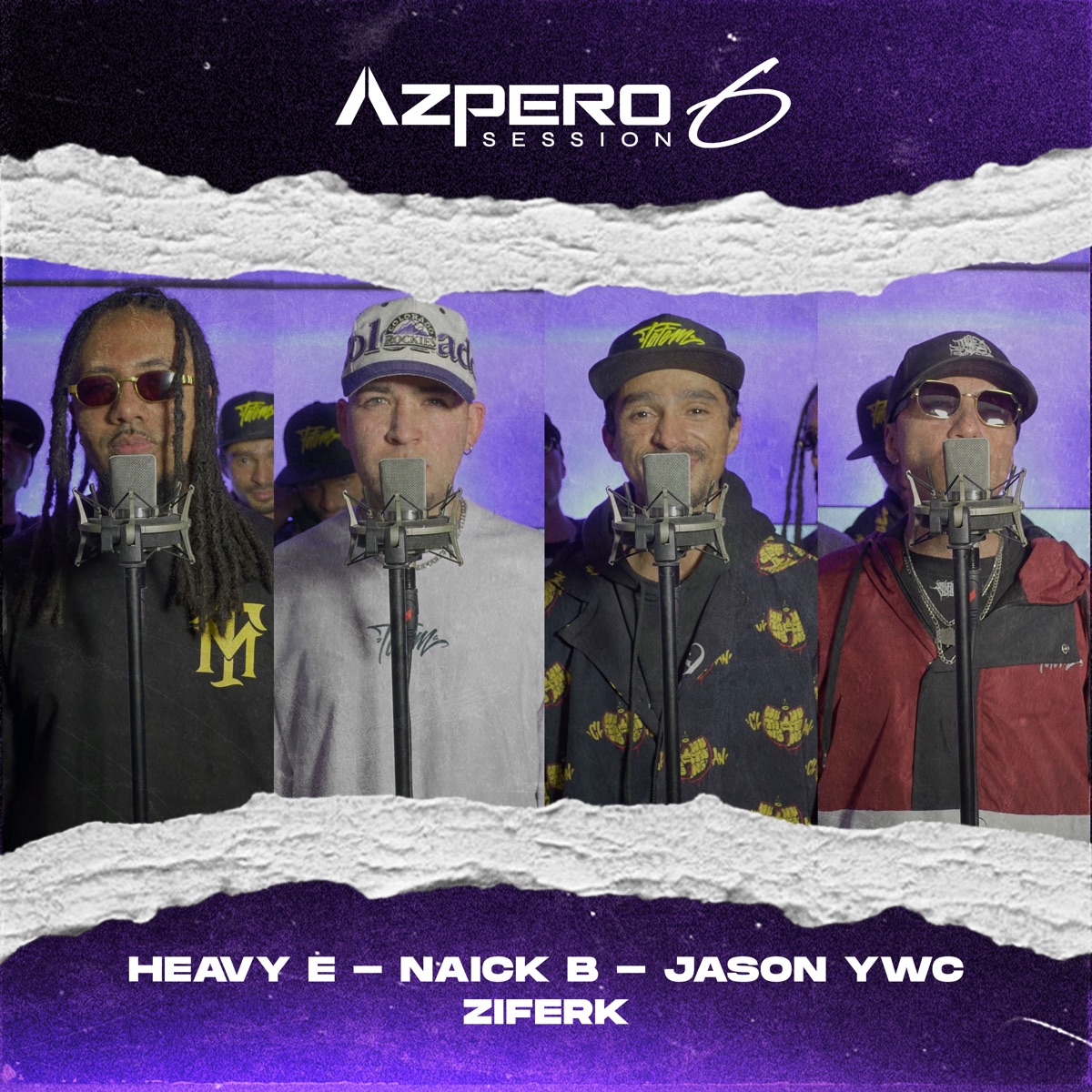 Azpero Session 6 (feat. Jason Ywc & Naick B) - Single by Azpero Session, Ziferk Rap Wasay & heavy e album cover