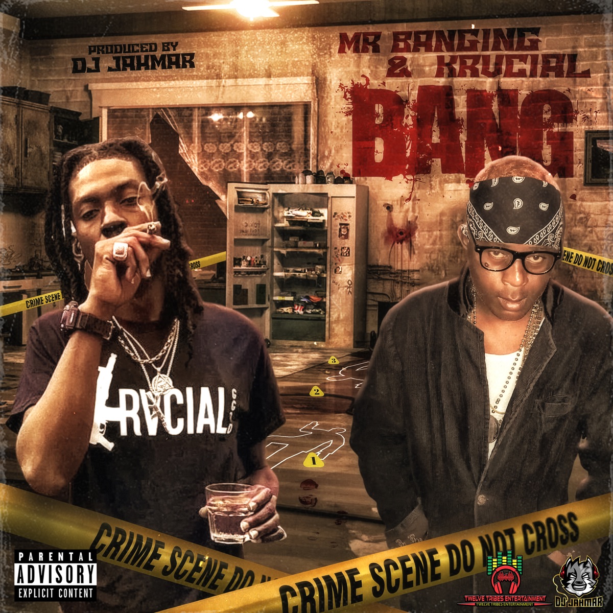 Bang - Single by Dj Jahmar, Mr Banging & Krvcial Ggod album cover