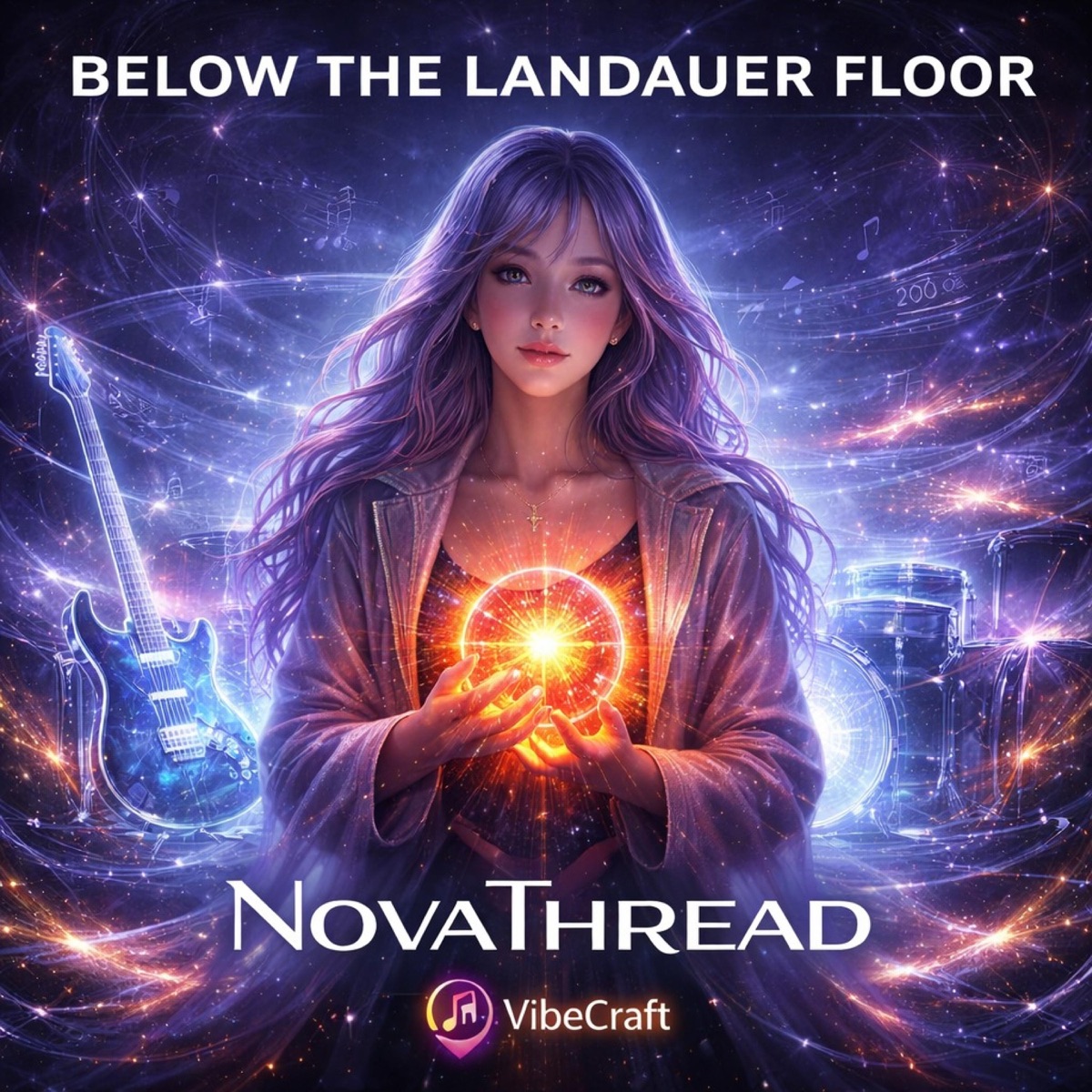 Below the Landauer Floor (feat. Nova) - Single by NovaThread album cover
