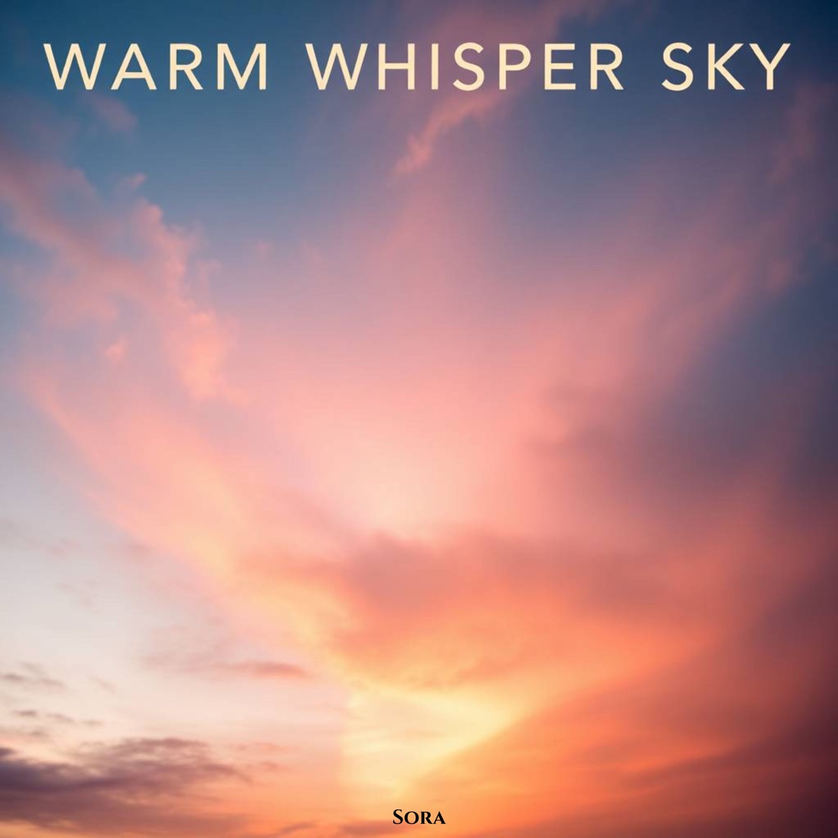 Warm Whisper Sky by Sora album cover