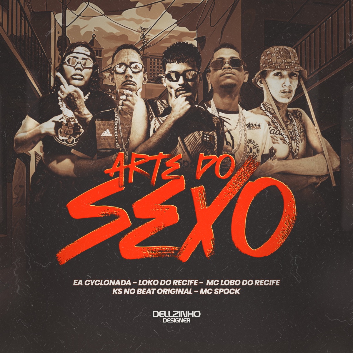 Arte do Sexo (feat. Ks no beat original & Mc Spock) - Single by Loko do Recife, Mc Lobo Do Recife & Ea Cyclonada album cover