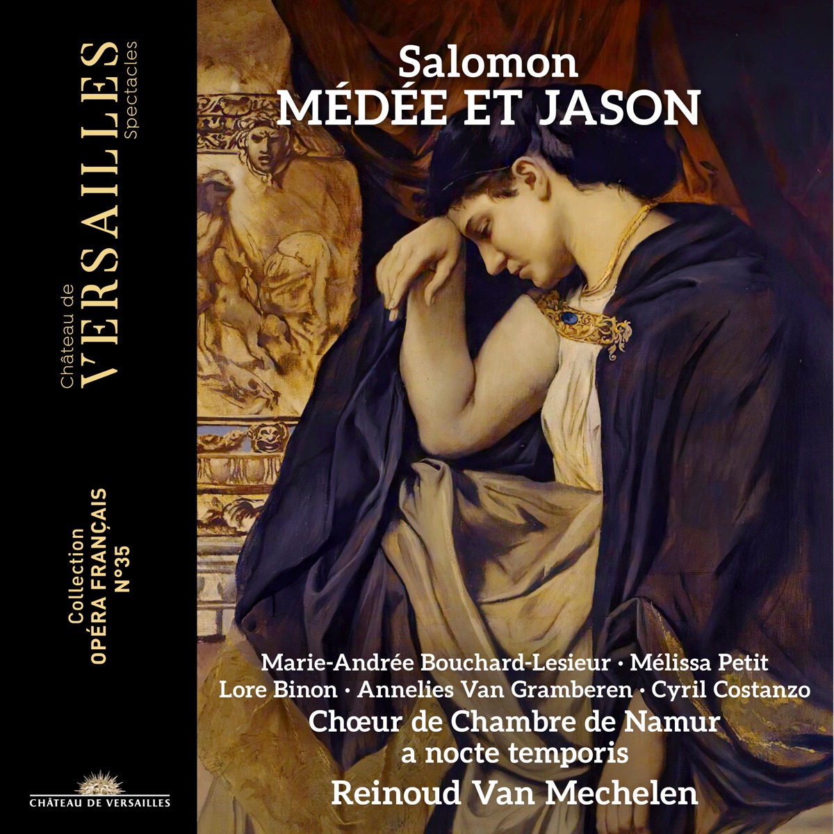 Salomon: Médée et Jason by A Nocte Temporis, Reinoud Van Mechelen, Annelies van Gramberen, Chœur de Chambre de Namur, Cyril Costanzo, Lore Binon, Mélissa Petit & Marie-Andrée Bouchard-Lesieur album cover
