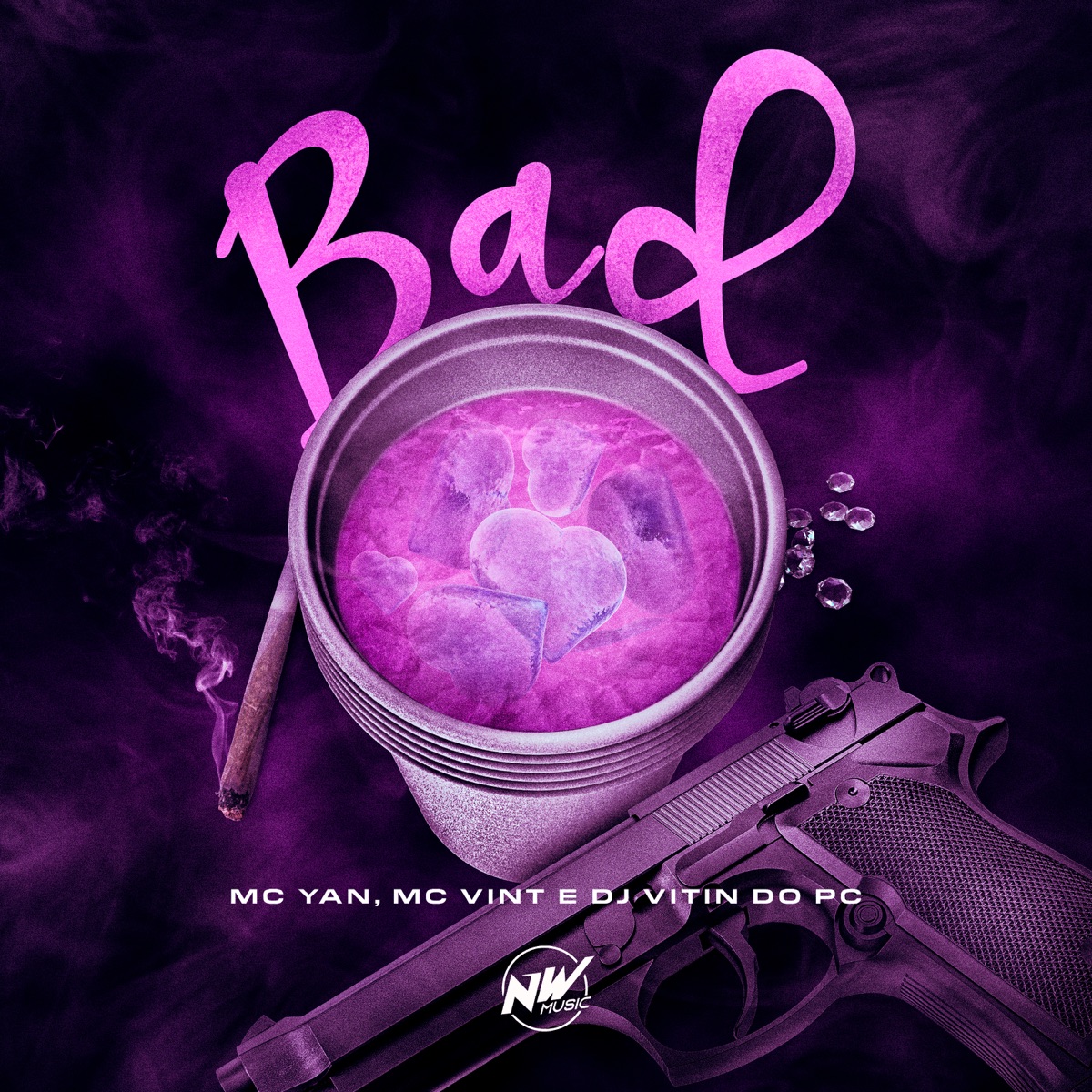 Bad - Single by DJ Vitin do PC, Mc Yam & Mc Vint album cover