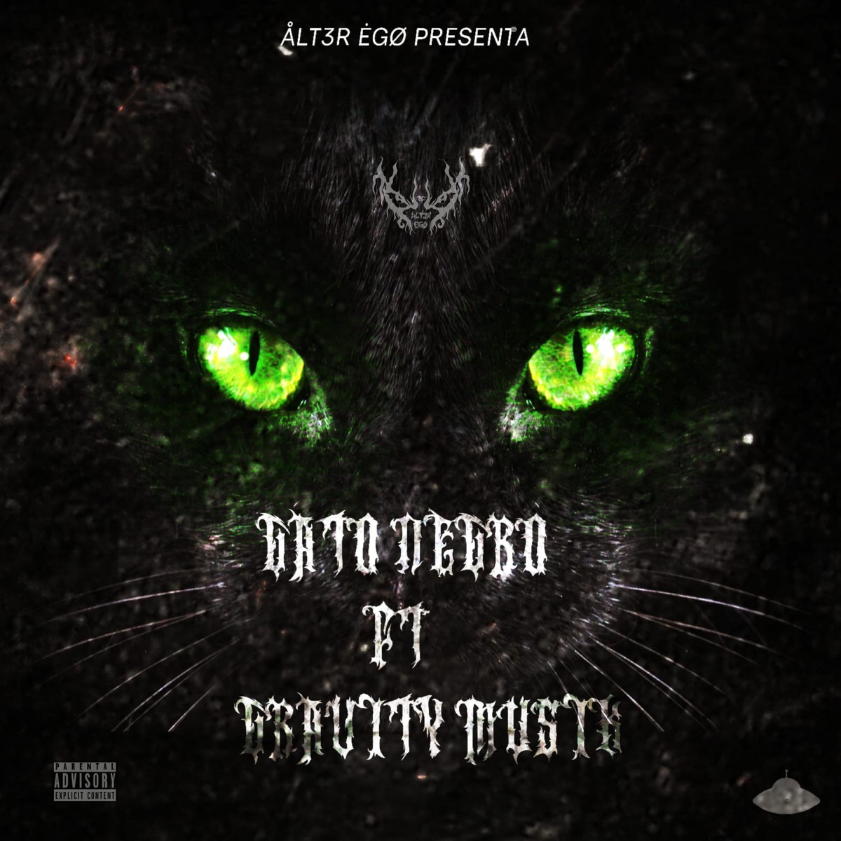 GATO NEGRO - Single by ÅLT3R ĖGØ & Gravity Musik album cover