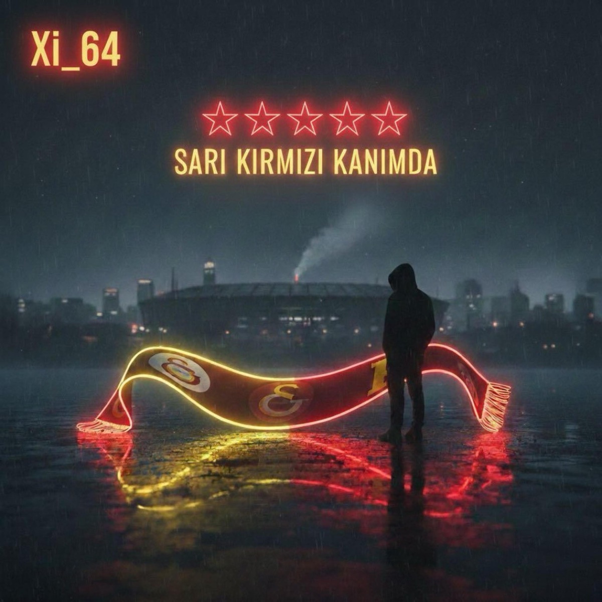 Sarı Kırmızı Kanımda - Single by Xi_64 album cover
