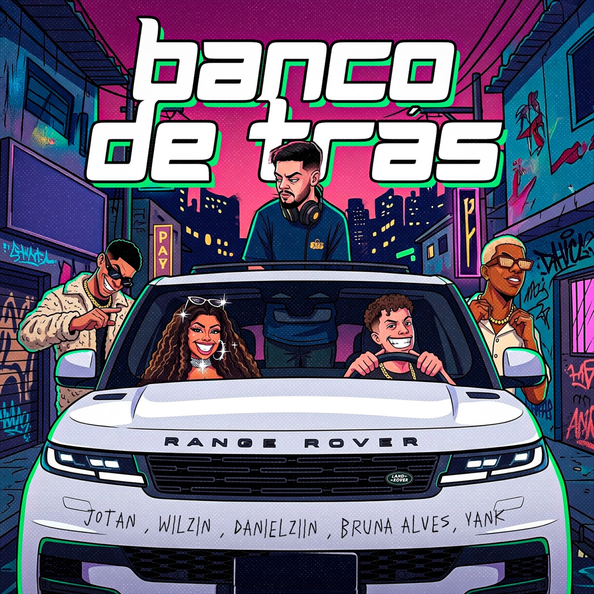 Banco de Trás (feat. Yank) - Single by JOTAN, MC Bruna Alves, Wilzin & Danielziin album cover