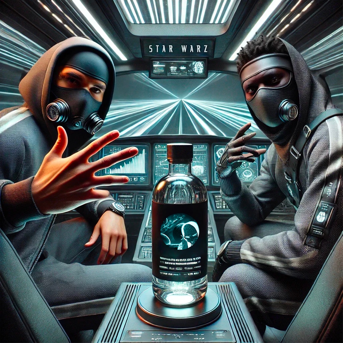 STAR WARZ (feat. 4X) - Single by D6 album cover