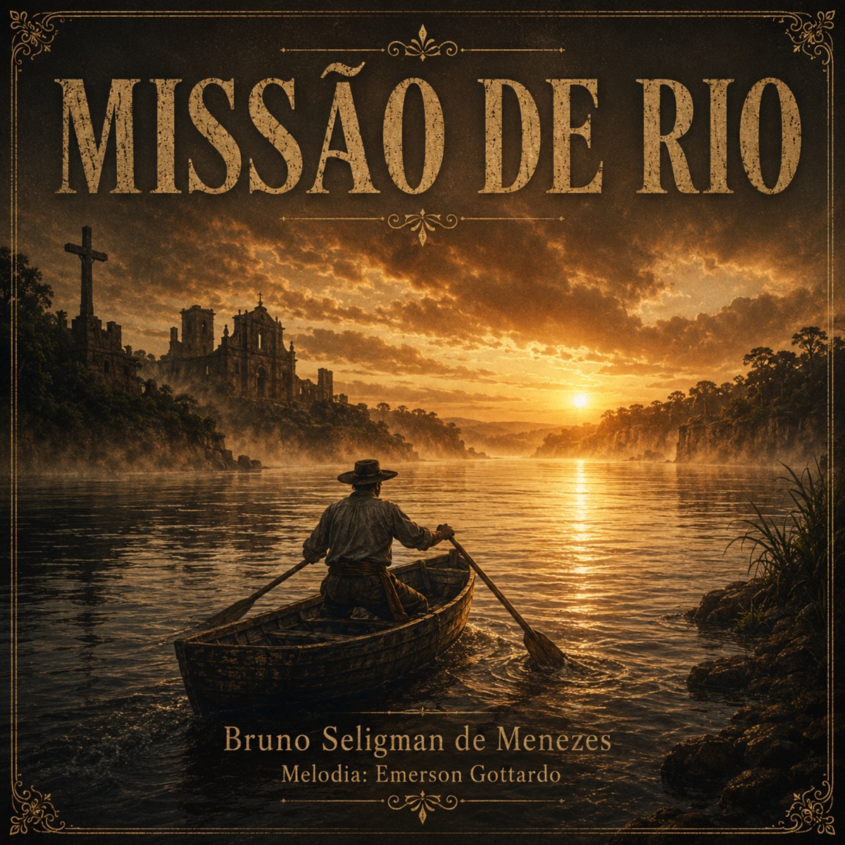 Missão de Rio - Single by Bruno Seligman de Menezes & Emerson Gottardo album cover